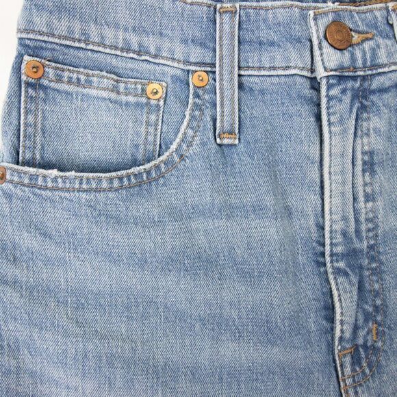 NEW Madewell Classic Straight Jeans in Meadowland Wash,27‎ - Picture 6 of 16
